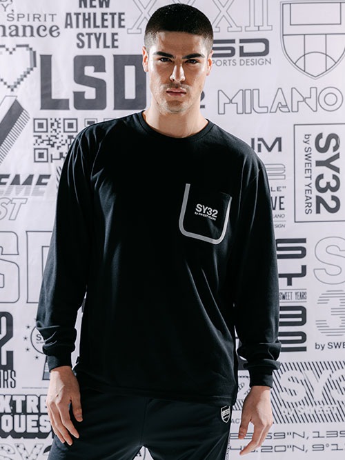 DESIGN POCKET  L/S TEE
