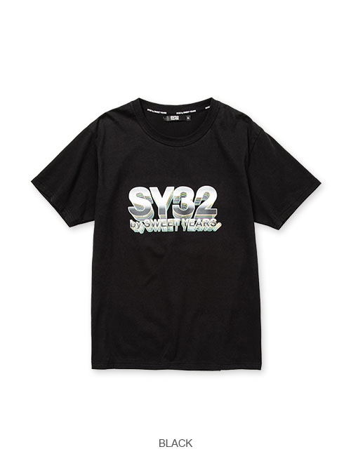 【SY32 】NEWデザインロゴ T-Shirt 送料込み 3D LOGO GRADATION TEE | ALL ITEMS | 【公式】SY32 by SWEET