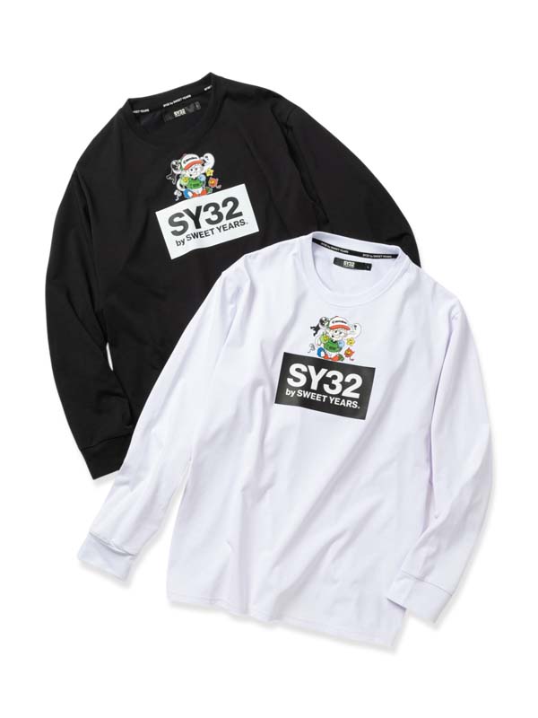 SY32 BY SWEET YEARS　スウィートイヤーズ　Tシャツ　L　白 SY32 by SWEET YEARS エスワイサーティスウィートイヤーズ