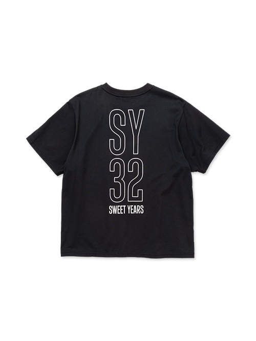 BASIC LINE LOGO BACKPRINT TEE | TOPS | 【公式】SY32 by SWEET