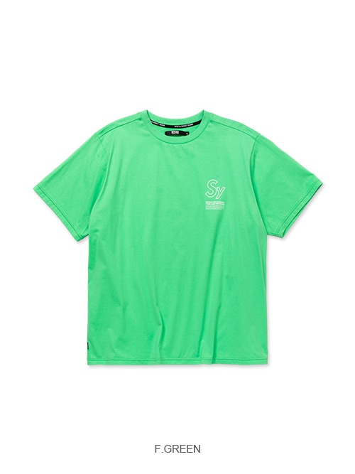 BASIC LINE LOGO BACKPRINT TEE