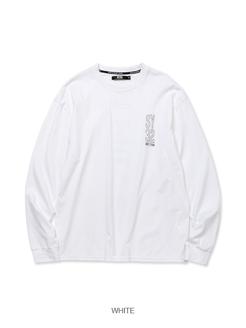 国内発送【SY32 】BASIC BACKPRINT L/S TEE BASIC BACKPRINT L/S TEE | ALL ITEMS | 【公式】SY32 by SWEET