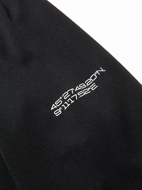 MOCK NECK CRIMPING L/S TEE