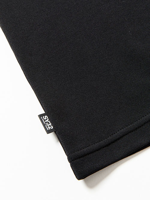 MOCK NECK CRIMPING L/S TEE