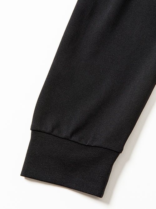 MOCK NECK CRIMPING L/S TEE