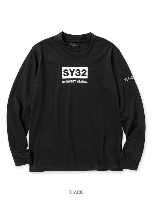 MOCK NECK CRIMPING L/S TEE | ALL ITEMS | 【公式】SY32 by