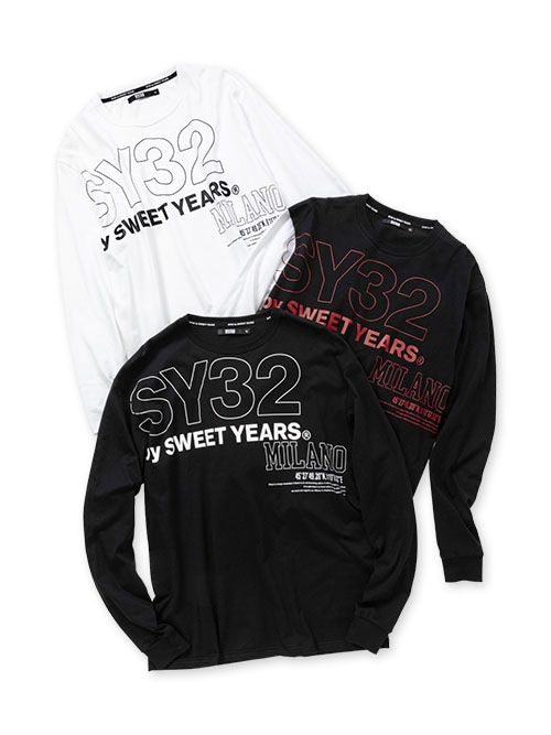 STICK OUT LOGO L/S TEE | ALL ITEMS | 【公式】SY32 by SWEET YEARS