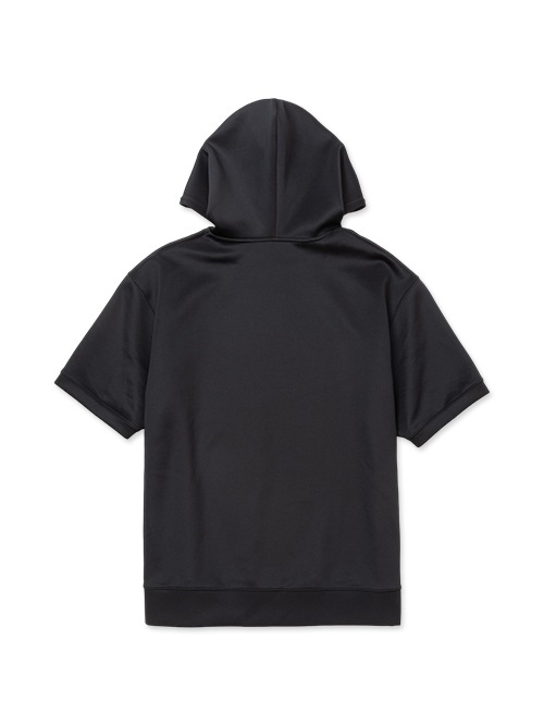 DOUBLE KNIT EMBROIDERY LOGO HOODIE TEE