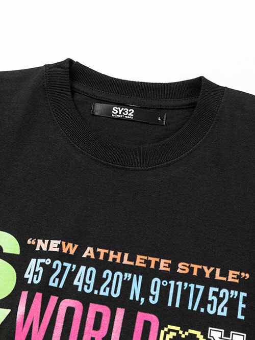 国内発送☆SY32 by SWEETYEARS☆MULTI LOGO GRAPHIC TEE COLORFUL LOGO TEE | TOPS | 【公式】SY32 by SWEET YEARS