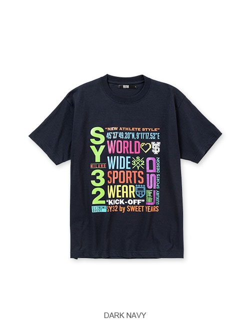 COLORFUL LOGO TEE | SEASON,23SS | 【公式】SY32 by SWEET