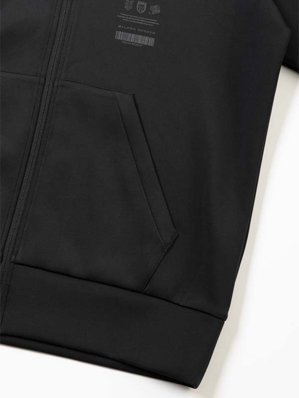 DOUBLEKNIT RHINESTONE LOGO ZIP HOODIE | TYPE | 【公式】SY32