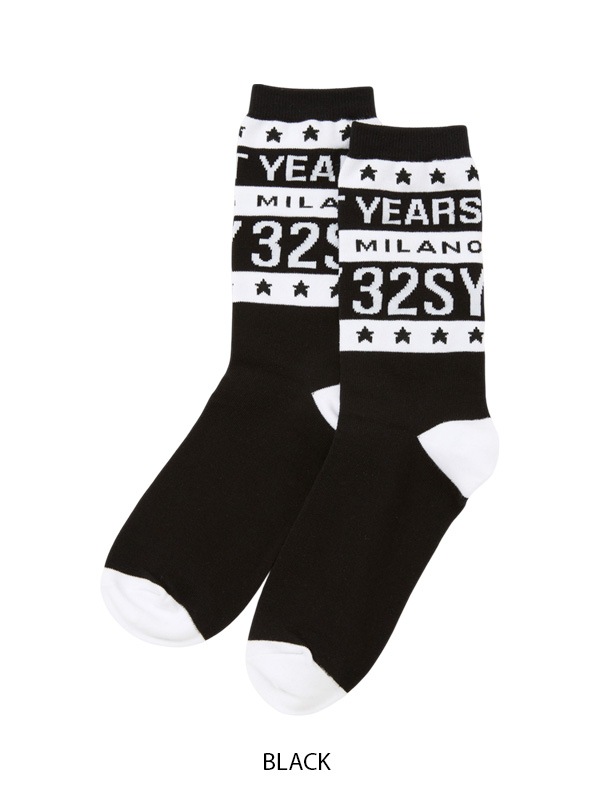 GRAPHIC JACQUARD HIGH SOX
