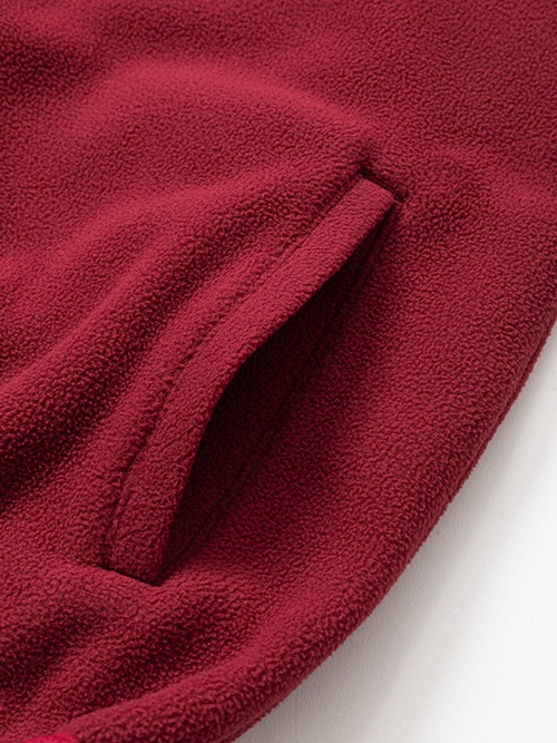 REVERSIBLE FLEECE ZIP HOODIE