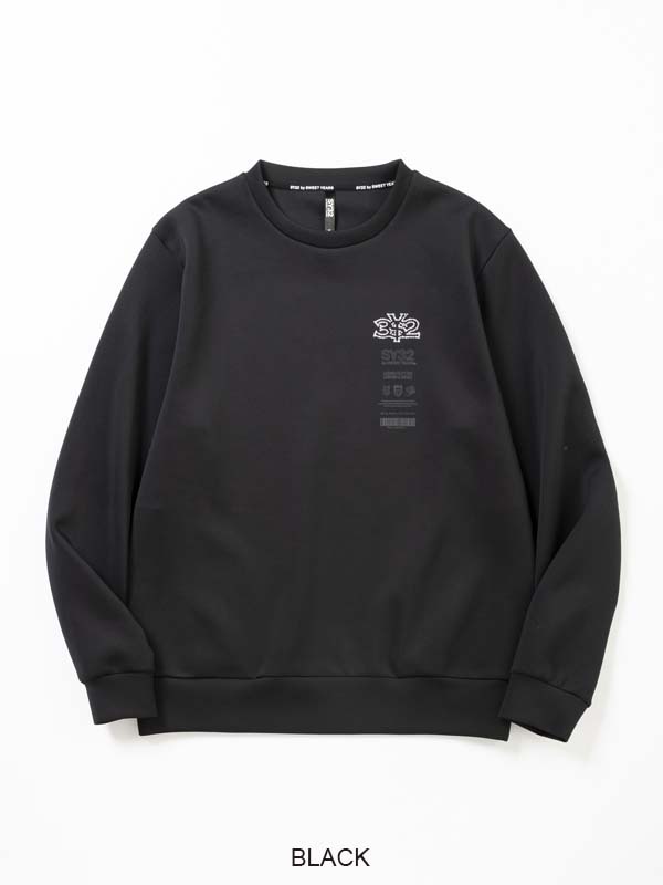 国内発送【SY32 】DOUBLEKNIT RHINESTONE CREW DOUBLEKNIT RHINESTONE CREW | SEASON,25SS | 【公式】SY32 by