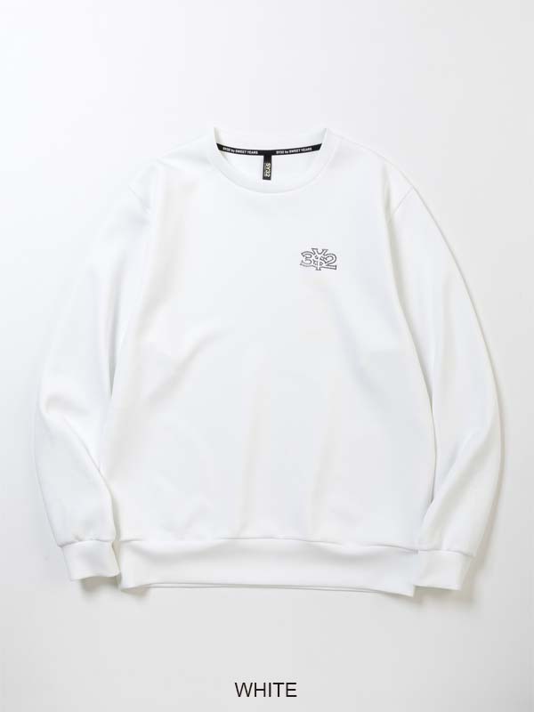 国内発送【SY32 】DOUBLEKNIT RHINESTONE CREW DOUBLEKNIT RHINESTONE CREW | TYPE | 【公式】SY32 by SWEET