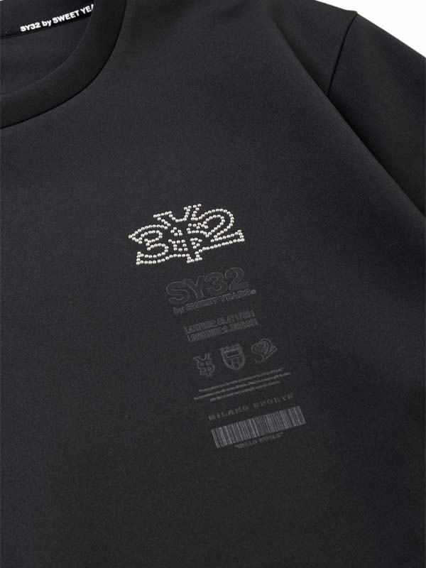 国内発送【SY32 】DOUBLEKNIT RHINESTONE CREW DOUBLEKNIT RHINESTONE CREW | SEASON,25SS | 【公式】SY32 by
