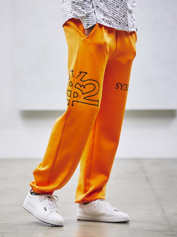 SERIF TYPE LOGO SWEAT PANTS