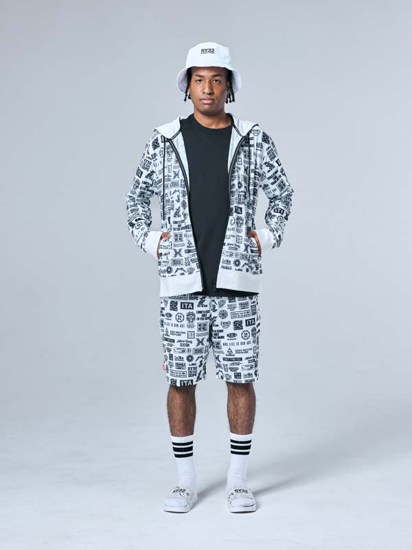 RASH GUARD GRAPHIC SHORT PANTS