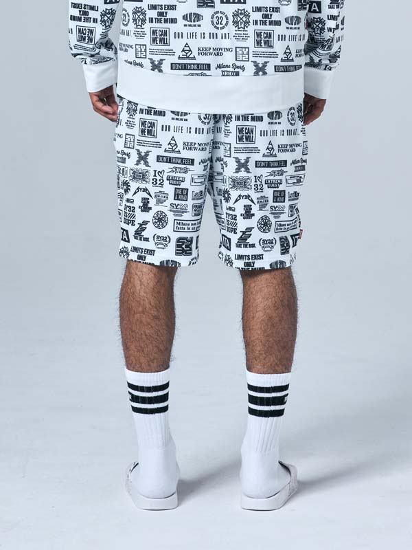 RASH GUARD GRAPHIC SHORT PANTS