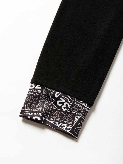 HIGH NECK LONG SLEEVE TEE