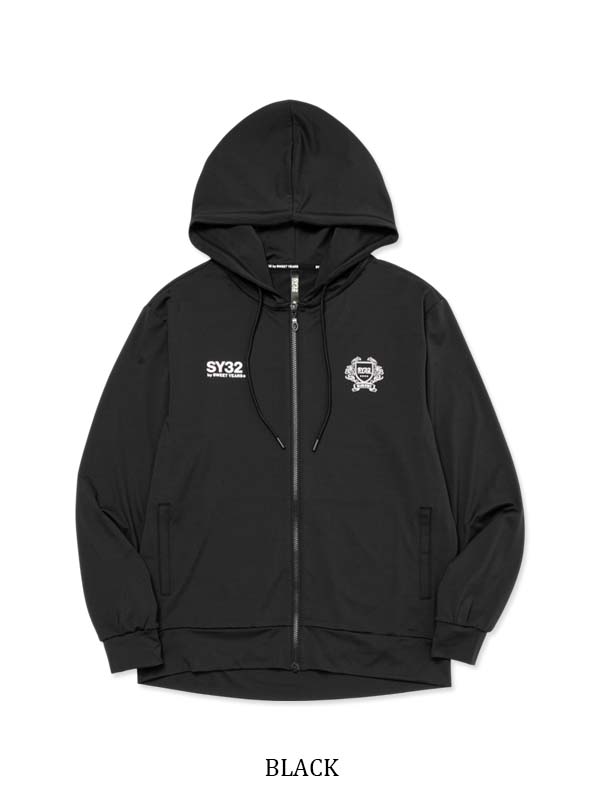 RASH GUARD BASIC ZIP HOODIE