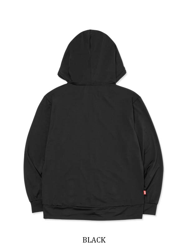 RASH GUARD BASIC ZIP HOODIE
