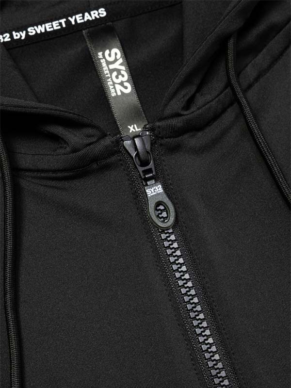 RASH GUARD BASIC ZIP HOODIE