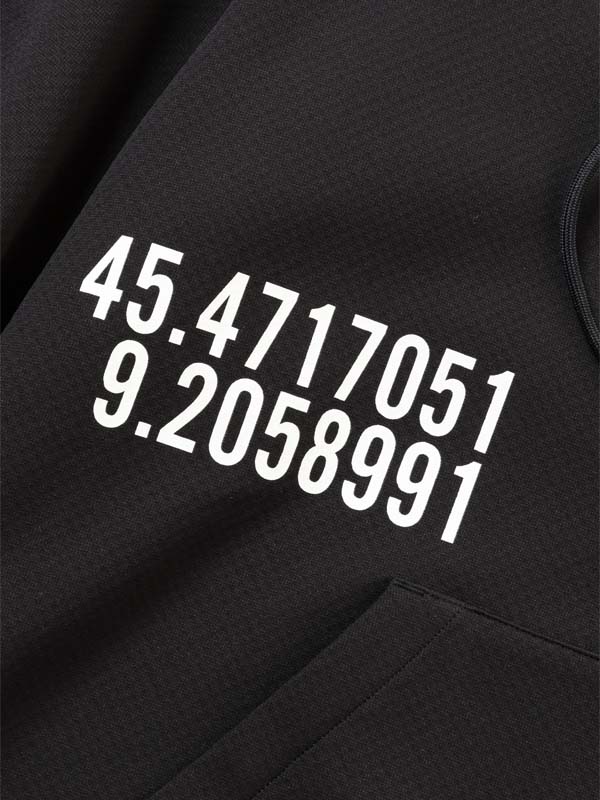 SPIRAL KNIT ZIP HOODIE