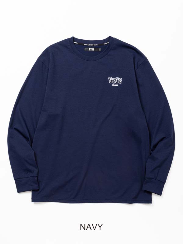 SY COLLEGE MINI LOGO L/S TEE