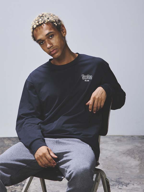 【SY32】SY COLLEGE MINI LOGO TEE 送料込み SY COLLEGE MINI LOGO L/S TEE | SPECIAL,SALE | 【公式】SY32