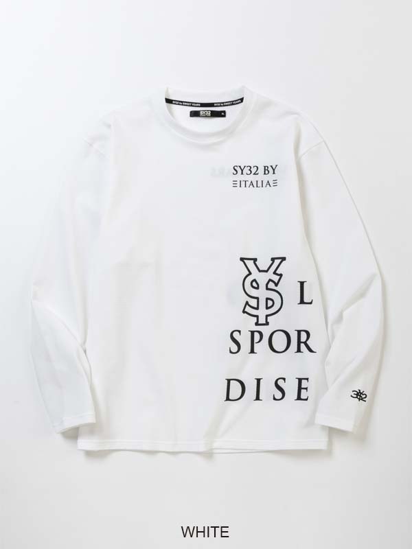 国内発送【SY32 】UNEVEN SEPARATE GRAPHIC L/S TEE UNEVEN SEPARATE GRAPHIC L/S TEE | ALL ITEMS | 【公式】SY32