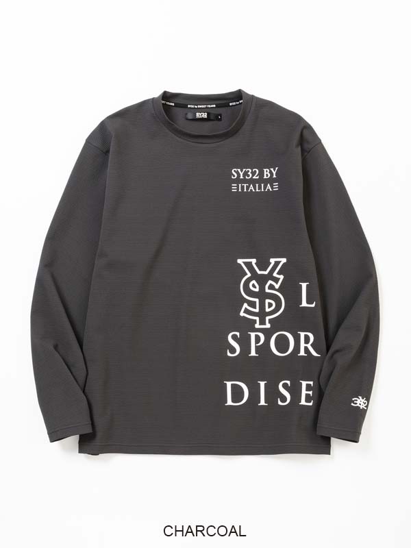 UNEVEN SEPARATE GRAPHIC L/S TEE | TOPS,T-SHIRTS | 【公式