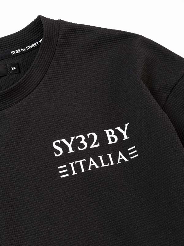 UNEVEN SEPARATE GRAPHIC L/S TEE