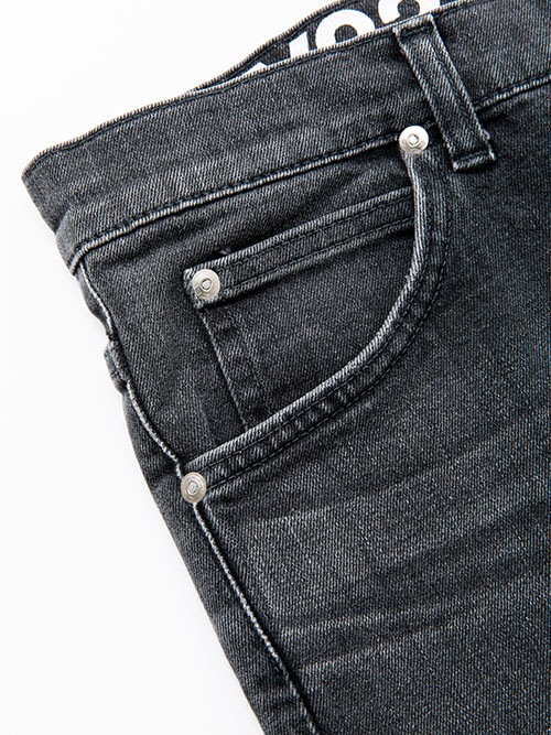 Lee パンツ ジーンズ カジュアルパンツ デニム ブラック 27【CB177】 70's Lee 400-0041 デニムパンツ 濃紺 表記(36x32) DEAD