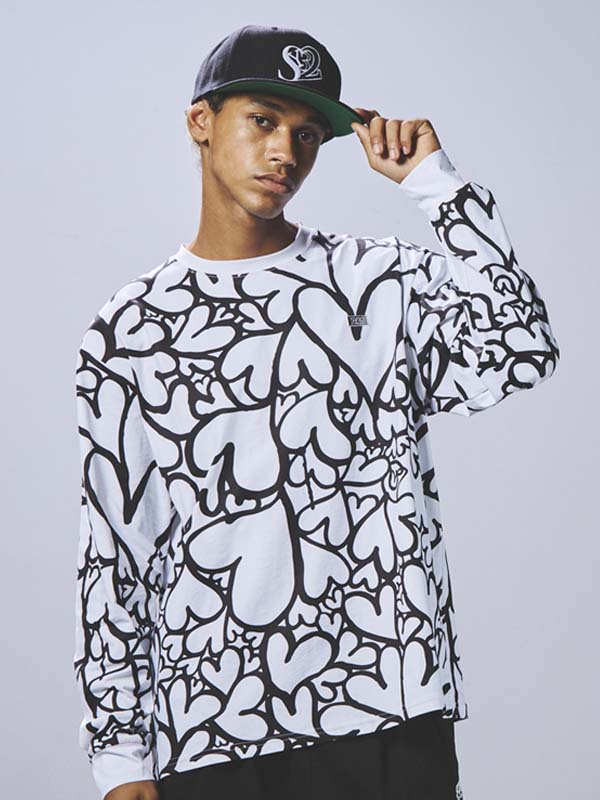 GRAPHIC PATTERN L/S TEE | ALL ITEMS | 【公式】SY32 by SWEET