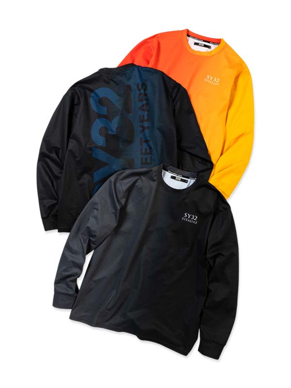 国内発送【SY32 】GRADATION BIG LOGO L/S TEE GRADATION BIG LOGO L/S TEE | TOPS,T-SHIRTS | 【公式】SY32 by