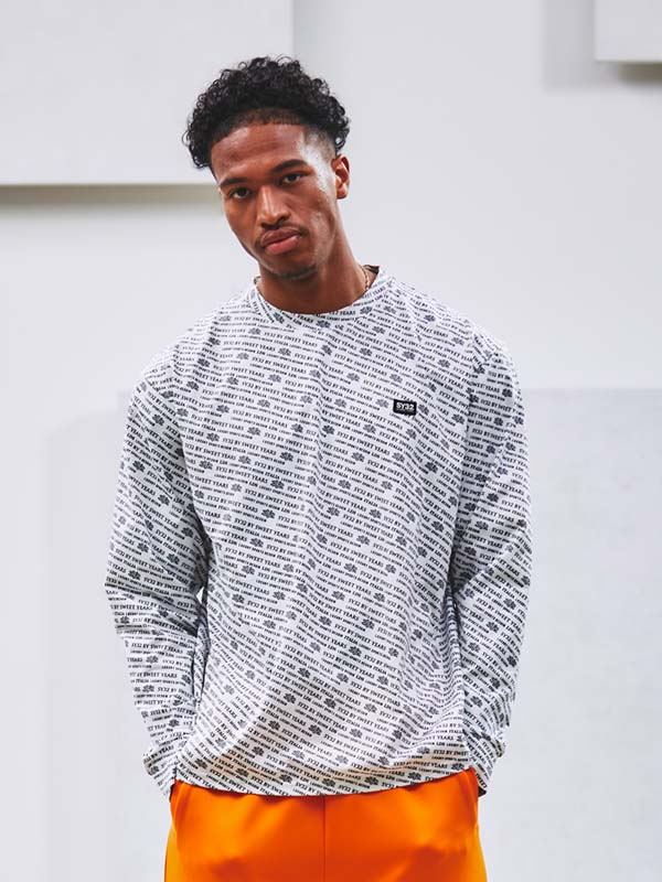 SY32 GRAPHIC L/S TEE ドットカモ GRAPHIC L/S TEE | TOPS,T-SHIRTS | 【公式】SY32 by SWEET