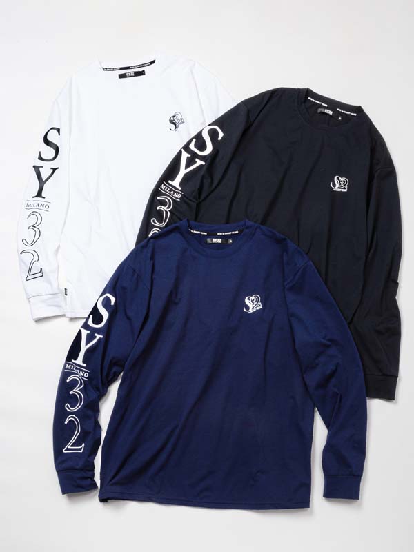 SY32 by SWEET YEARS ミニ シンボリックマークTシャツ t4q MINI SYMBOLIC MARK L/S TEE | SPECIAL,SPECIAL | 【公式】SY32
