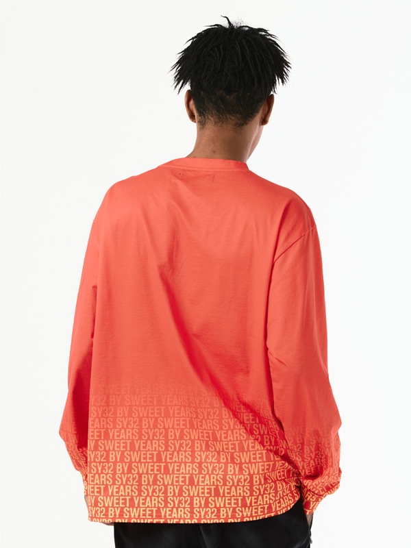 GRADATION LOGO L/S TEE