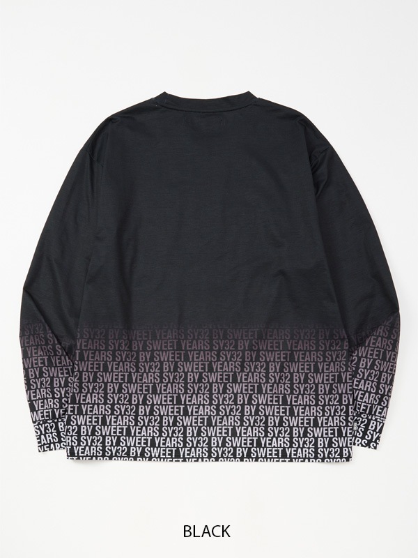GRADATION LOGO L/S TEE
