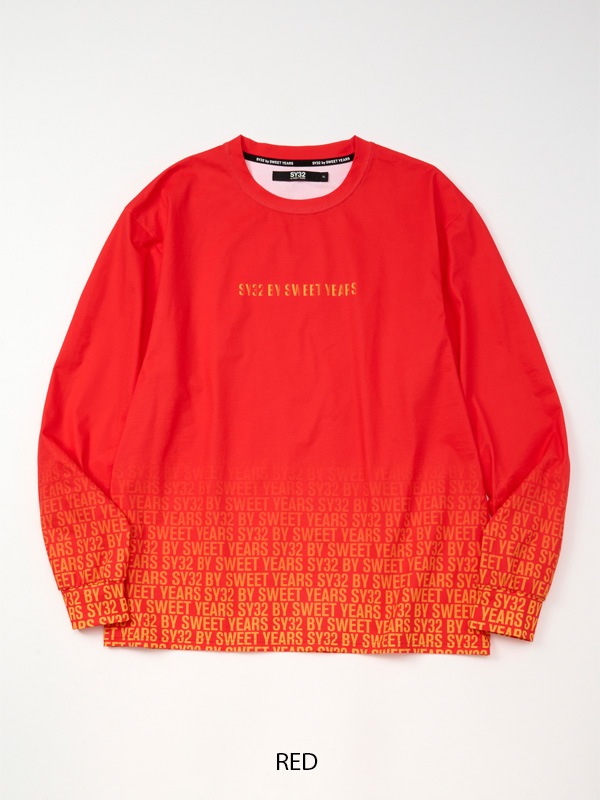 GRADATION LOGO L/S TEE