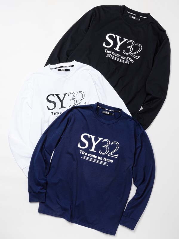 SERIF LOGO L/S TEE