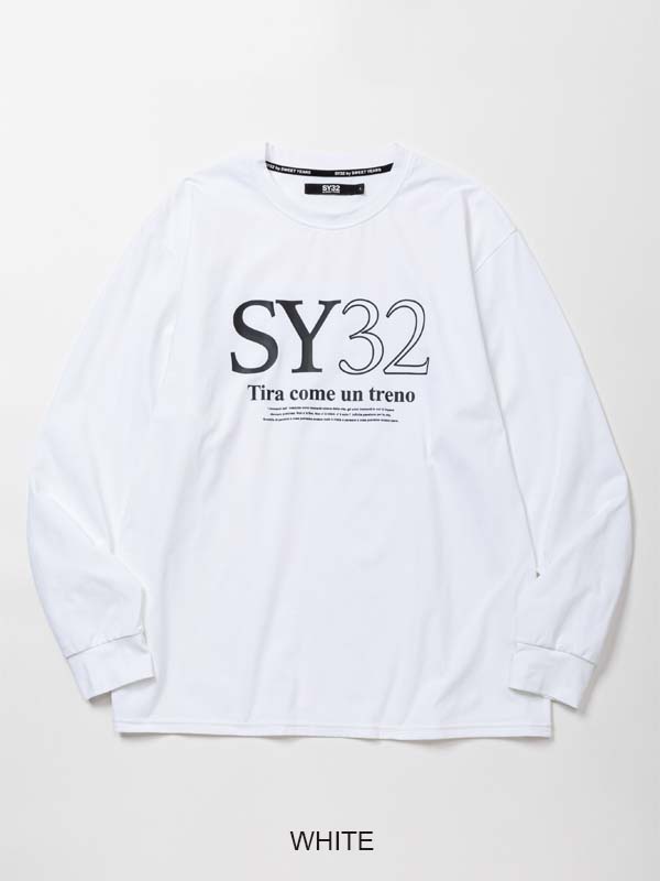 SERIF LOGO L/S TEE | ALL ITEMS | 【公式】SY32 by SWEET YEARS