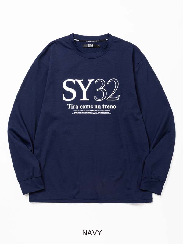 【SY32】SERIF LOGO TEE  送料込み SERIF LOGO L/S TEE | ALL ITEMS | 【公式】SY32 by SWEET YEARS