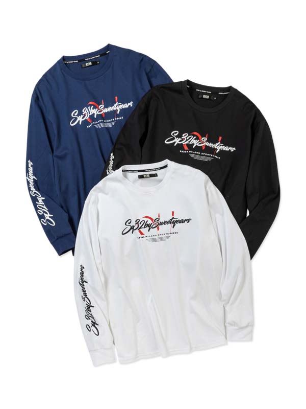 国内発送【SY32 】CURSIVE LOGO L/S TEE CURSIVE LOGO L/S TEE | TOPS,T-SHIRTS | 【公式】SY32 by SWEET