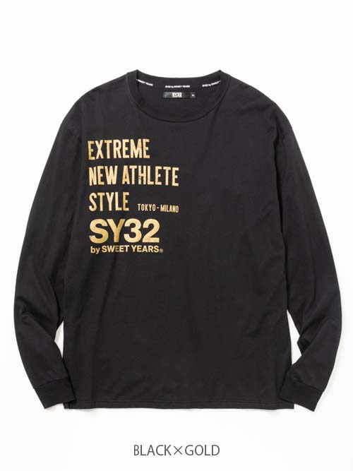 【SY32】SY COLLEGE MINI LOGO TEE 送料込み LISTING LOGO TEE | TOPS | 【公式】SY32 by SWEET YEARS ONLINE