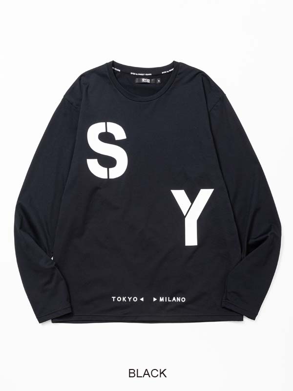 STENCIL LOGO L/S TEE