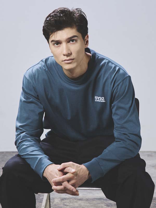 EMBROIDERY BASIC LOG L/S TEE