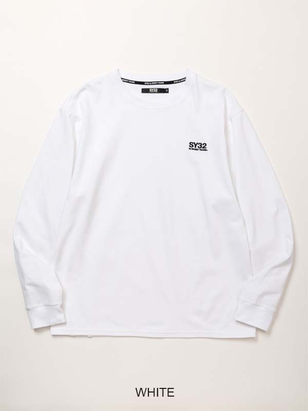 【SY32】EMBROIDERY BASIC LOG TEE 送料込み EMBROIDERY BASIC LOG L/S TEE | SPECIAL | 【公式】SY32 by