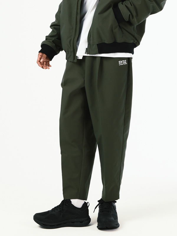 EMBROIDERY WIDE PANTS